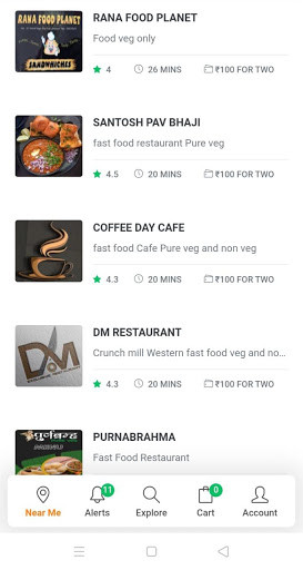 Run android online APK MH 36 Food Delivery, Order food online in Bhandara from MyAndroid or emulate MH 36 Food Delivery, Order food online in Bhandara using MyAndroid