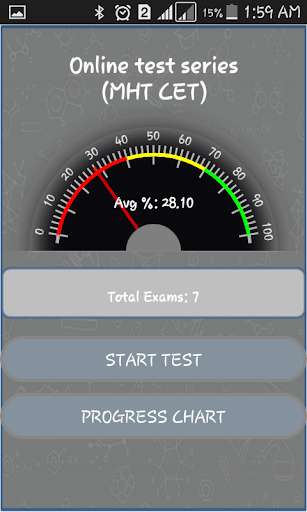 Emulate Android APK MHT CET exam preparation
