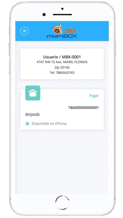 Emulate iPhone app Miami Box Courier using MyAndroid Emulate iPhone app Miami Box Courier using MyAndroid
