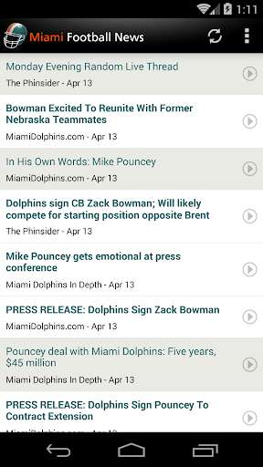 Emulate Android APK Miami Football News Emulate Android APK Miami Football News