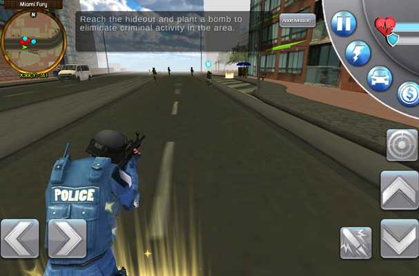 Emulate Android APK Miami Fury Crime City