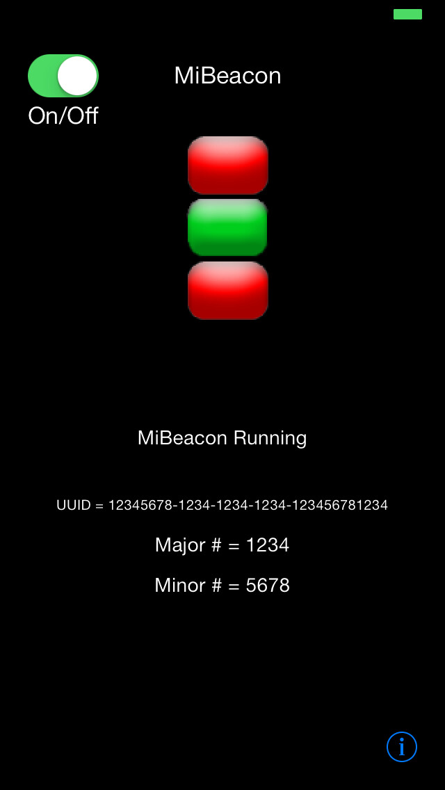 Emulate iPhone app MiBeacon using MyAndroid Emulate iPhone app MiBeacon using MyAndroid