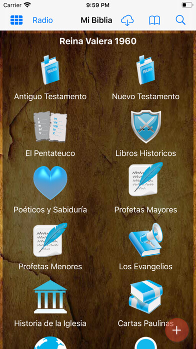 Emulate iPhone app Mi Biblia App using MyAndroid Emulate iPhone app Mi Biblia App using MyAndroid