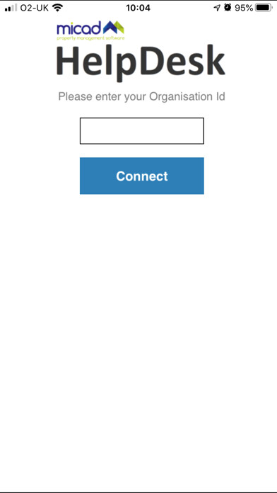 Emulate iPhone app Micad Helpdesk Advanced using MyAndroid