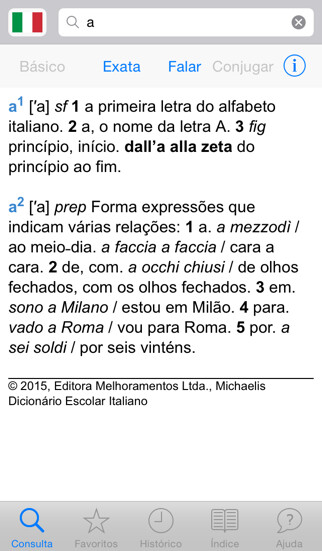 Emulate iPhone app Michaelis Dicionário Escolar Italiano using MyAndroid Emulate iPhone app Michaelis Dicionário Escolar Italiano using MyAndroid