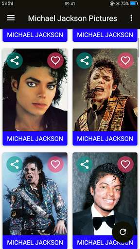 Run android online APK Michael Jackson Pictures from MyAndroid or emulate Michael Jackson Pictures using MyAndroid