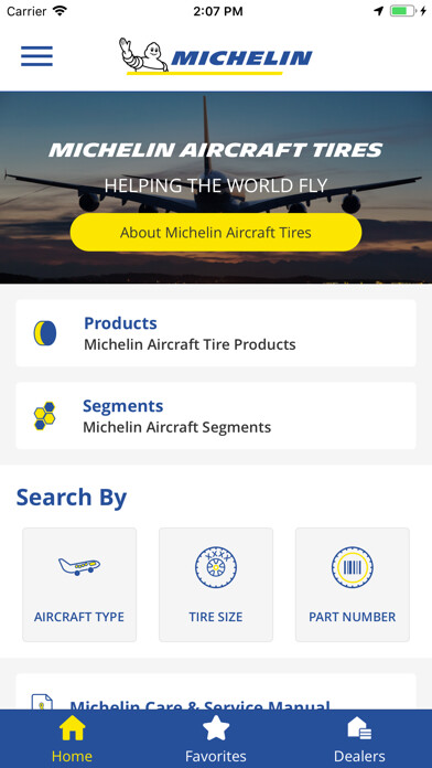 Emulate iPhone app Michelin Aircraft Tire using MyAndroid Emulate iPhone app Michelin Aircraft Tire using MyAndroid