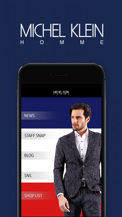Emulate iPhone app MICHEL KLEIN homme 公式アプリ using MyAndroid Emulate iPhone app MICHEL KLEIN homme 公式アプリ using MyAndroid