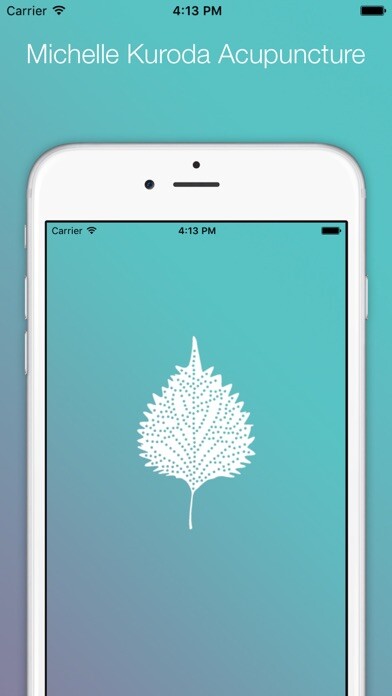Emulate iPhone app Michelle Kuroda Acupuncture using MyAndroid
