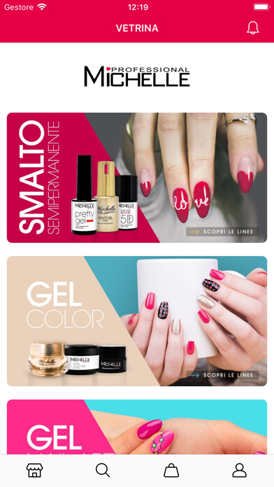Emulate iPhone app Michelle Nails using MyAndroid