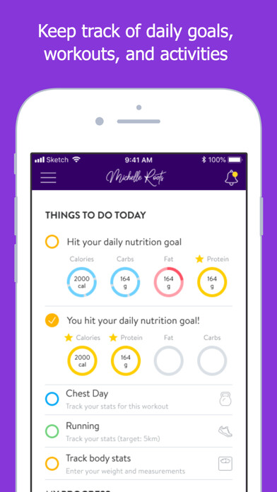 Emulate iPhone app Michelle Roots Fitness App using MyAndroid Emulate iPhone app Michelle Roots Fitness App using MyAndroid