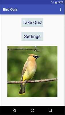 Emulate Android APK Michigan Bird Quiz Emulate Android APK Michigan Bird Quiz