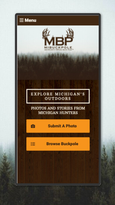 Emulate iPhone app Michigan Buck Pole using MyAndroid