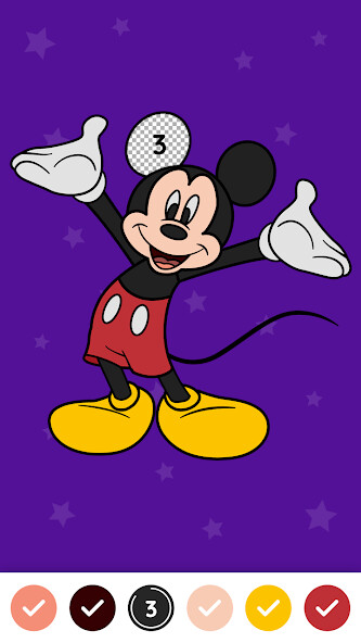 Run android online APK Mickey Cartoon Coloring Book from MyAndroid or emulate Mickey Cartoon Coloring Book using MyAndroid