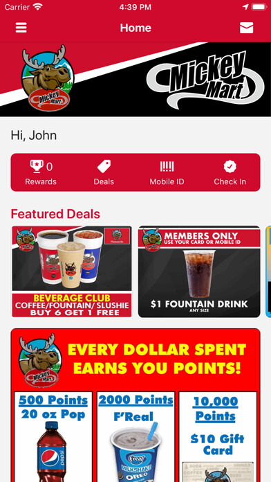 Emulate iPhone app Mickey Mart using MyAndroid