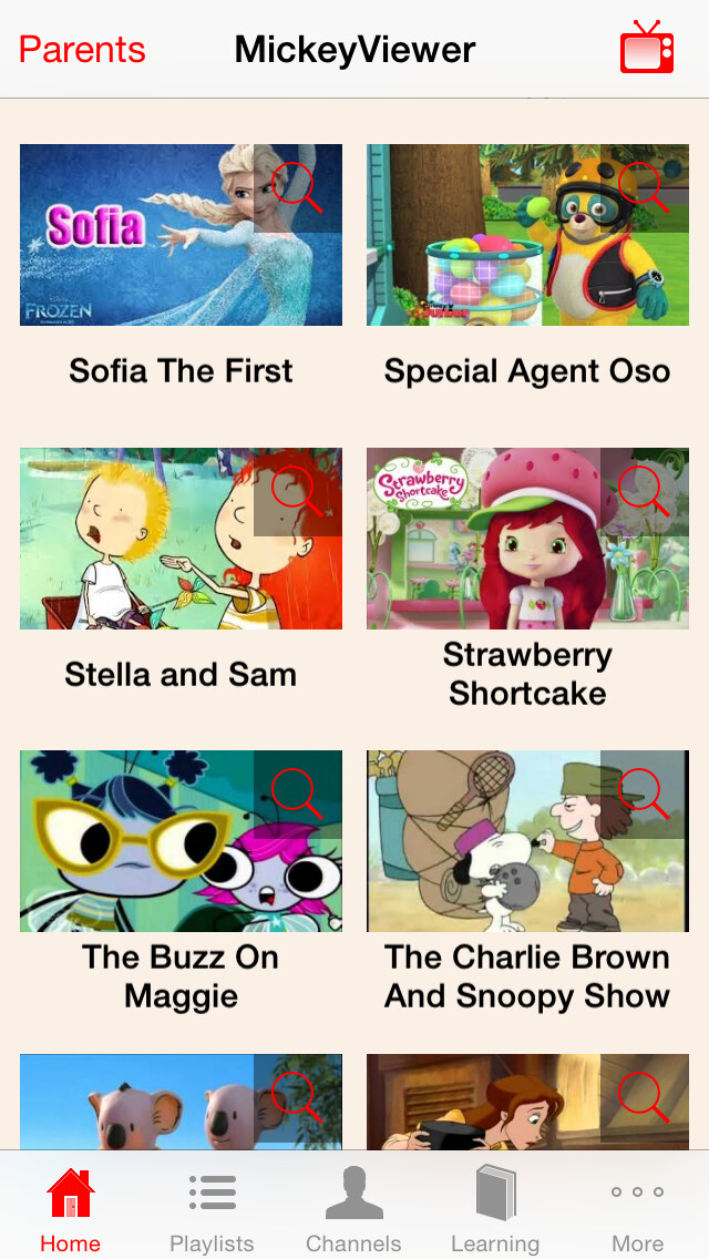 Emulate iPhone app MickeyViewer - Kids TV Viewer using MyAndroid Emulate iPhone app MickeyViewer - Kids TV Viewer using MyAndroid