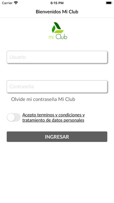 Emulate iPhone app Mi Club App using MyAndroid Emulate iPhone app Mi Club App using MyAndroid
