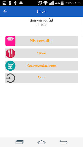 Emulate Android APK Mi Consulta Nutricional Emulate Android APK Mi Consulta Nutricional
