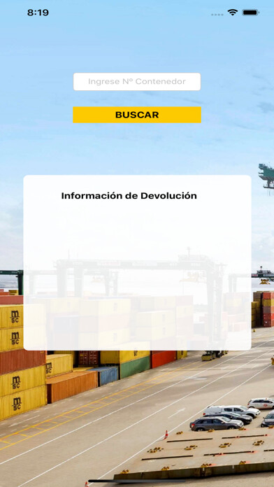 Emulate iPhone app Mi Contenedor using MyAndroid Emulate iPhone app Mi Contenedor using MyAndroid