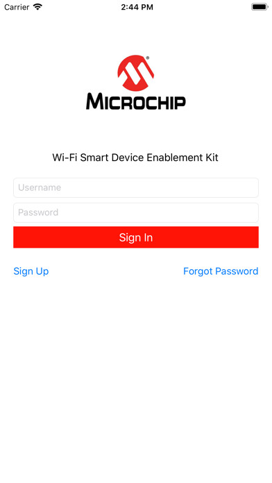 Emulate iPhone app Microchip WiFi Smart Device using MyAndroid Emulate iPhone app Microchip WiFi Smart Device using MyAndroid