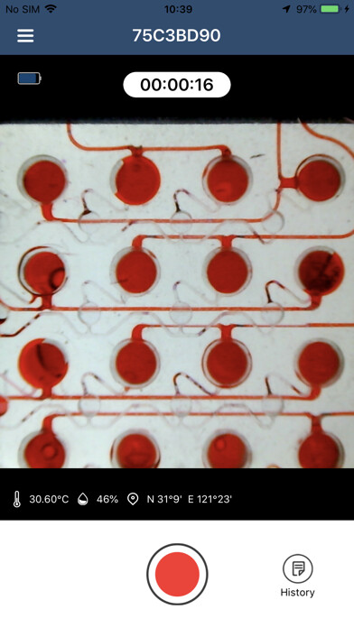Emulate iPhone app Microfluidic using MyAndroid
