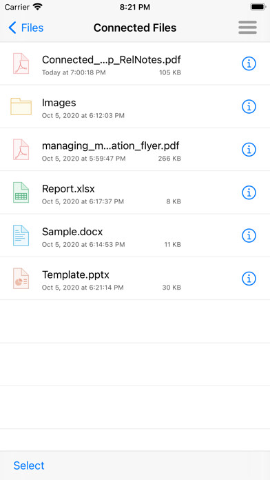 Emulate iPhone app Micro Focus Connected using MyAndroid
