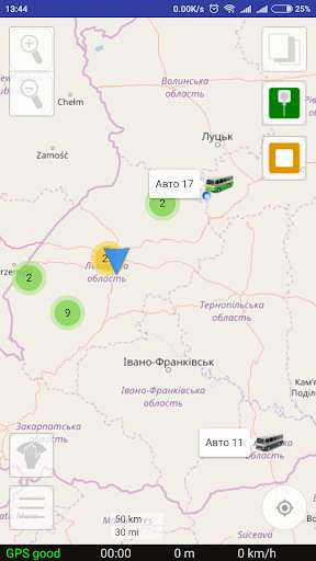 Emulate Android APK MicroGIS Tracker