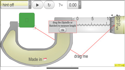 Run android online APK Micrometer Simulator from MyAndroid or emulate Micrometer Simulator using MyAndroid
