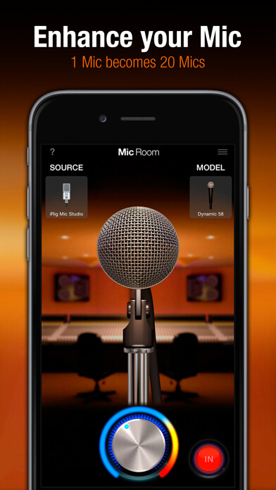 Emulate iPhone app Mic Room LE using MyAndroid Emulate iPhone app Mic Room LE using MyAndroid