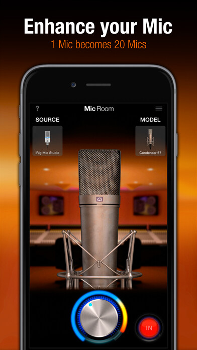 Emulate iPhone app Mic Room using MyAndroid Emulate iPhone app Mic Room using MyAndroid