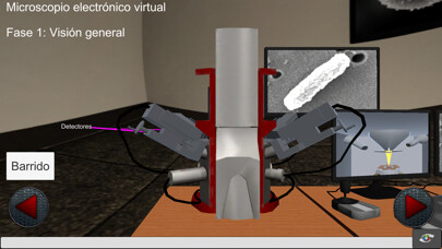 Emulate iPhone app Microscopio electrónico v. using MyAndroid Emulate iPhone app Microscopio electrónico v. using MyAndroid