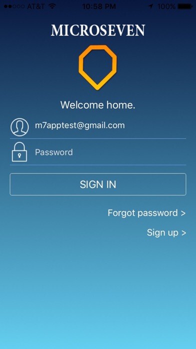 Emulate iPhone app Microseven using MyAndroid Emulate iPhone app Microseven using MyAndroid