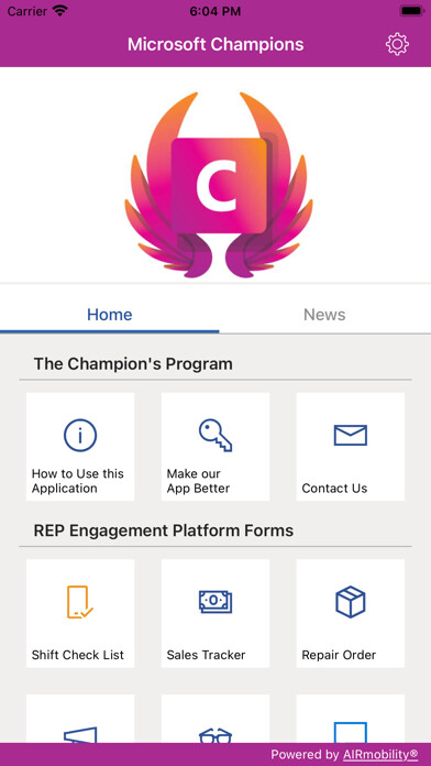 Emulate iPhone app Microsoft Champions using MyAndroid Emulate iPhone app Microsoft Champions using MyAndroid