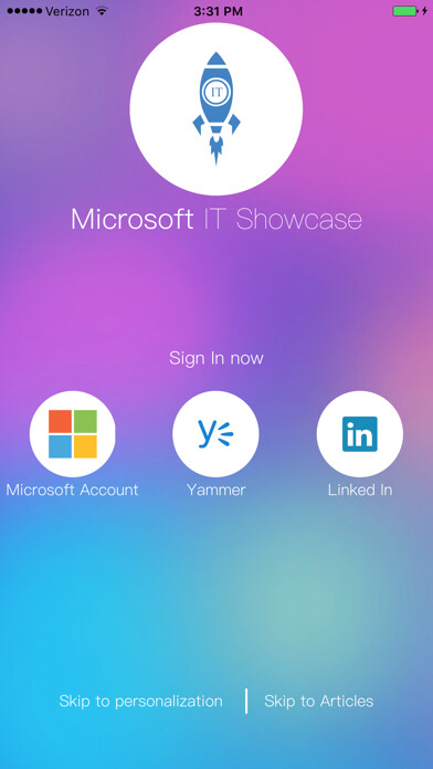 Emulate iPhone app Microsoft IT Showcase using MyAndroid Emulate iPhone app Microsoft IT Showcase using MyAndroid