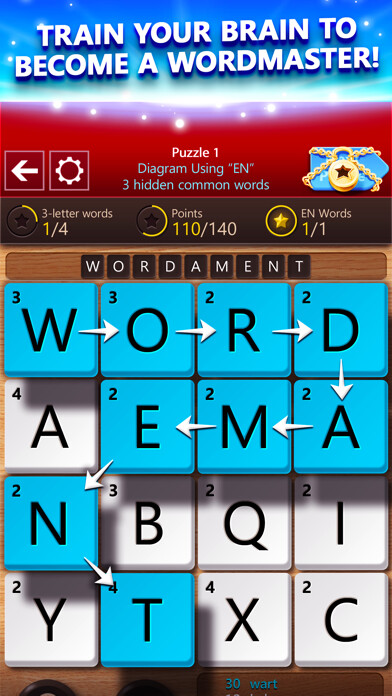 Emulate iPhone app Microsoft Wordament using MyAndroid