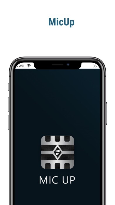 Emulate iPhone app Mic Up using MyAndroid