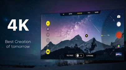 Emulate iPhone app MIDAS - 4K LIVE FILTER CAMERA using MyAndroid