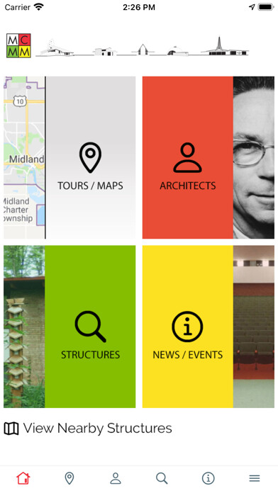 Emulate iPhone app Mid-Century Modern Midland using MyAndroid
