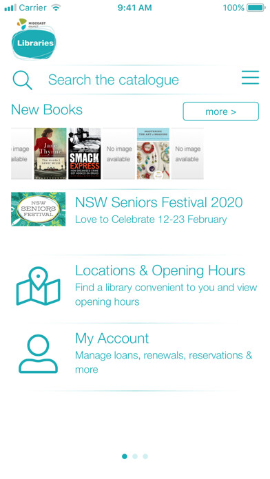 Emulate iPhone app Midcoast Libraries App using MyAndroid Emulate iPhone app Midcoast Libraries App using MyAndroid