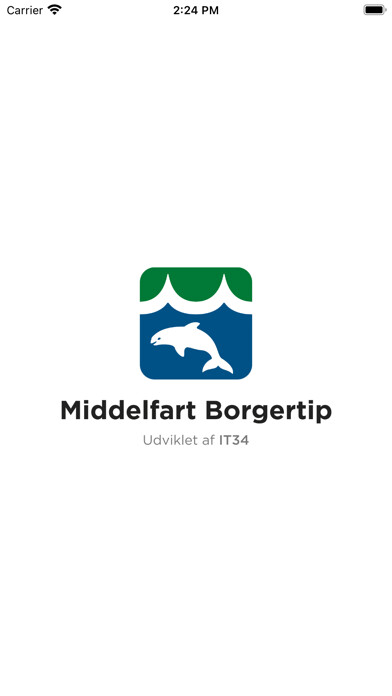 Emulate iPhone app Middelfart Borgertip using MyAndroid