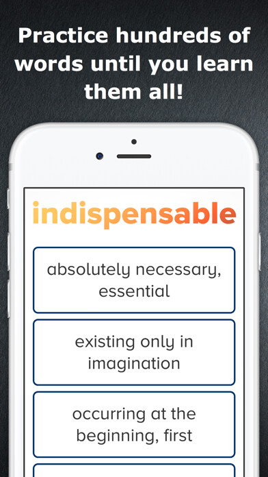 Emulate iPhone app Middle School Vocab Challenge using MyAndroid Emulate iPhone app Middle School Vocab Challenge using MyAndroid