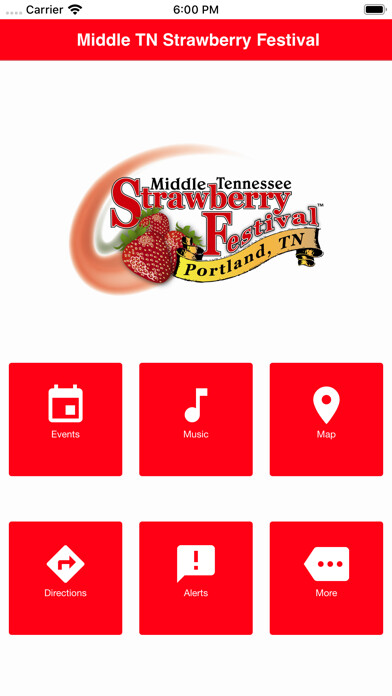Emulate iPhone app Middle TN Strawberry Festival using MyAndroid Emulate iPhone app Middle TN Strawberry Festival using MyAndroid