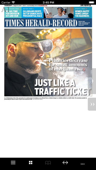 Emulate iPhone app Middletown Times Herald-Record using MyAndroid Emulate iPhone app Middletown Times Herald-Record using MyAndroid