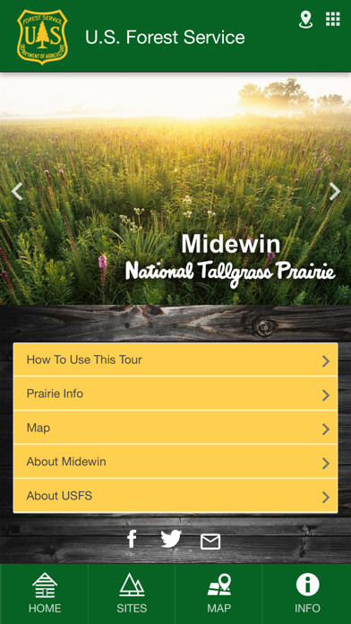 Emulate iPhone app Midewin National Tallgrass Prairie using MyAndroid Emulate iPhone app Midewin National Tallgrass Prairie using MyAndroid