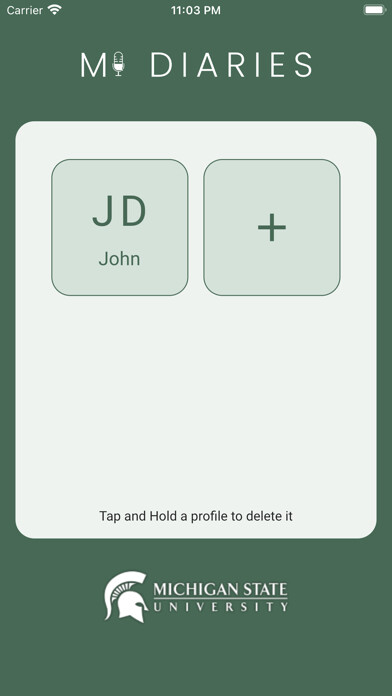 Emulate iPhone app MI Diaries using MyAndroid
