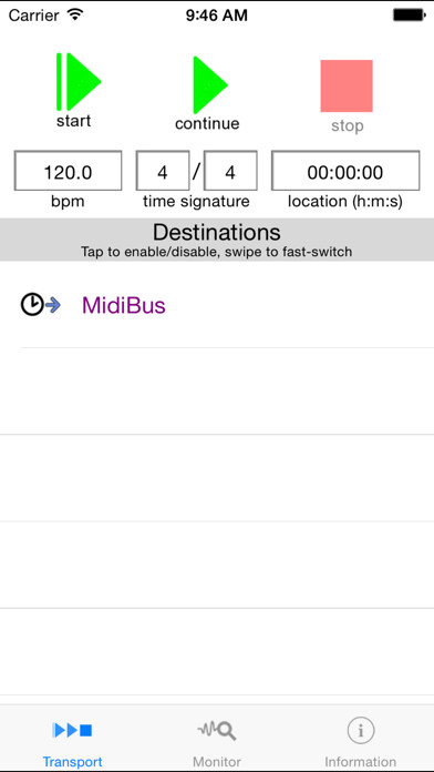 Emulate iPhone app MidiBus using MyAndroid