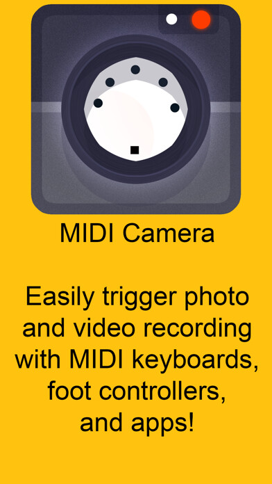 Emulate iPhone app MIDI Camera using MyAndroid
