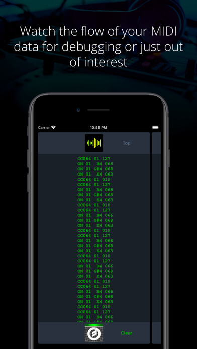Emulate iPhone app Midiflow Monitor (Audiobus) using MyAndroid Emulate iPhone app Midiflow Monitor (Audiobus) using MyAndroid