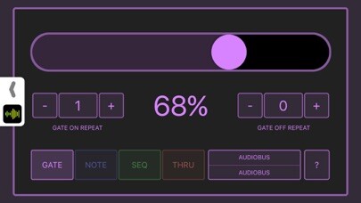 Emulate iPhone app midiGATEs - midi probability using MyAndroid Emulate iPhone app midiGATEs - midi probability using MyAndroid
