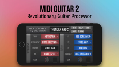 Emulate iPhone app MIDI Guitar using MyAndroid Emulate iPhone app MIDI Guitar using MyAndroid